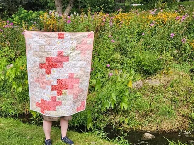 Just Peachy Plus Quilt