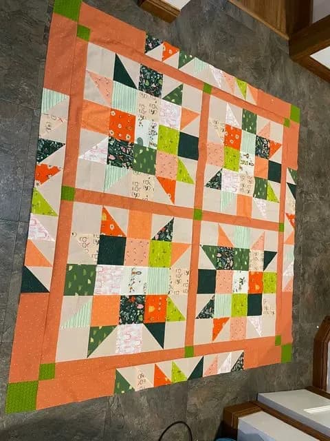 Peach Quilt