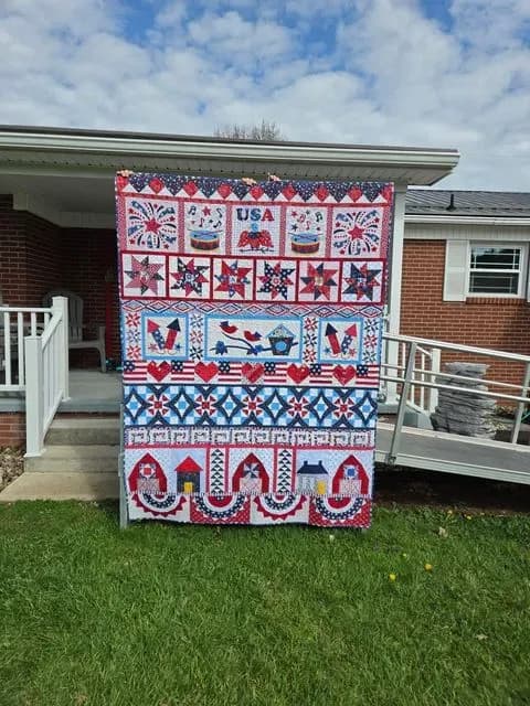 Patriotic Row By Row