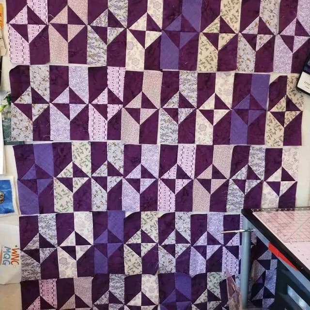 Yet Another Purple Quilt