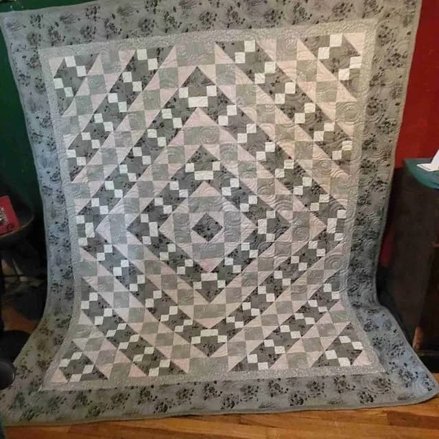 Sage Wedding Quilt