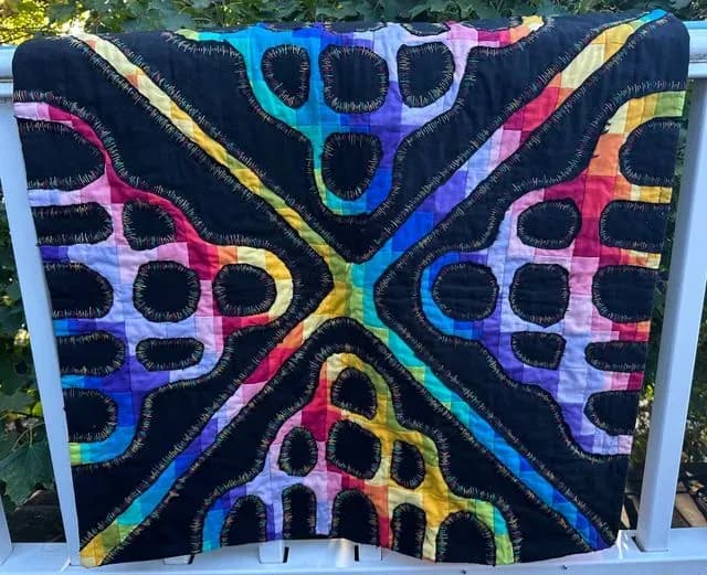 Reverse Applique Scream
