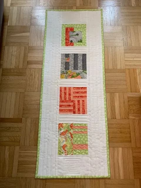 Easter Quilt Table Runner