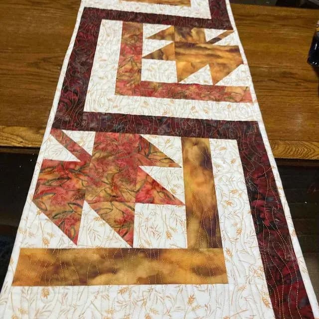 Maple Leaf Table Runner