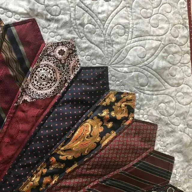 Bob’s Memory Tie Quilt