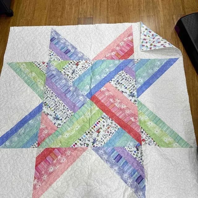 Strip Pieced Stay