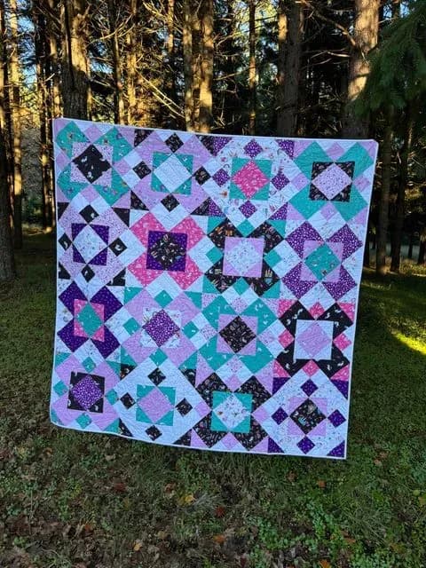 Rosalía Quilt (Day 12: Bed Quilt)