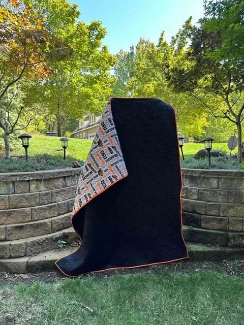Fleece & Minky OSU Beaver Blanket