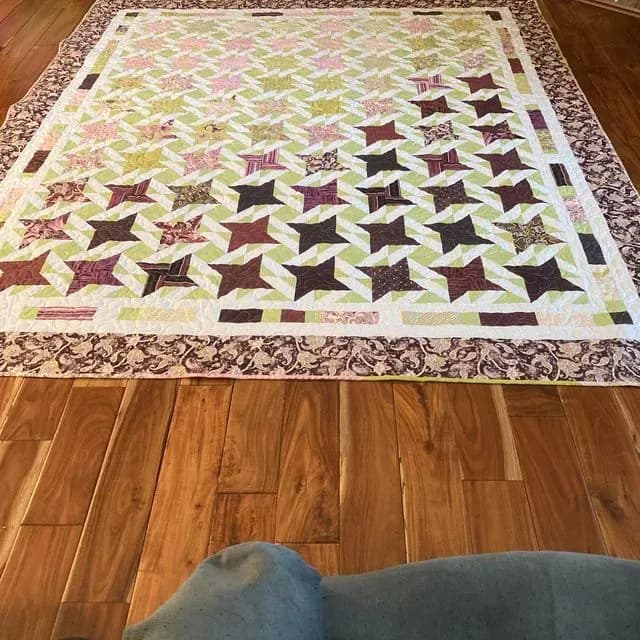 Kelly’s Jelly Roll Quilt