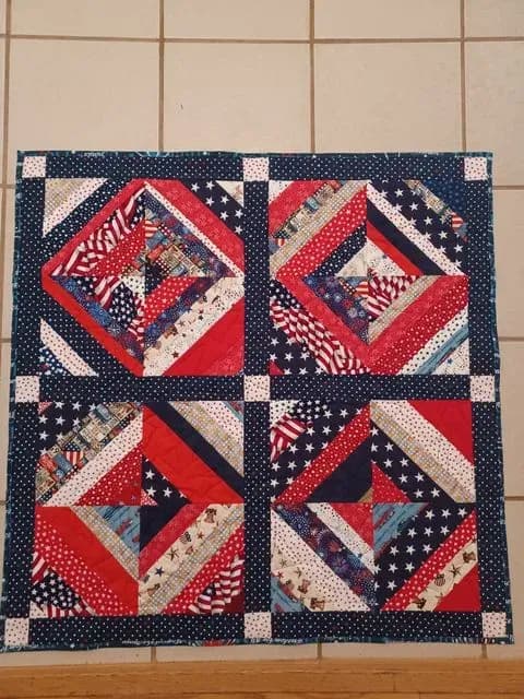 My First String Quilt