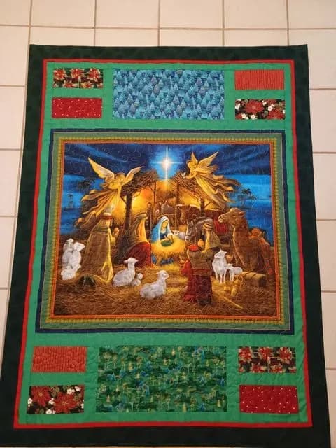 Christmas Nativity Panel