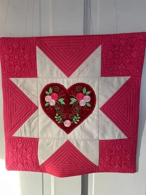 Valentine mini Quilt