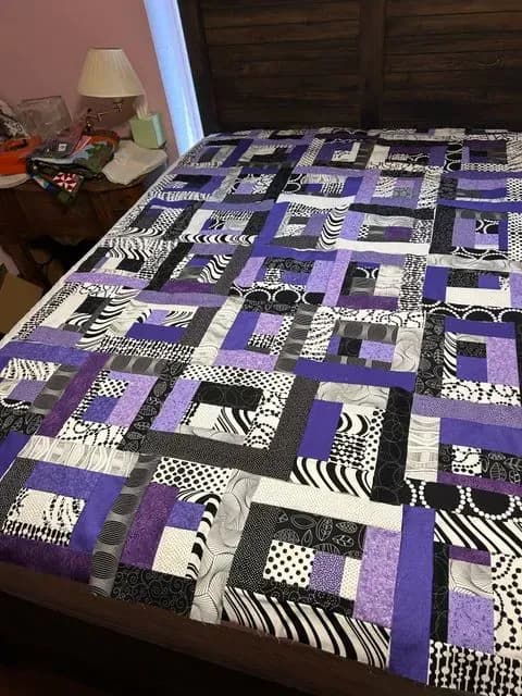 Black And Purple