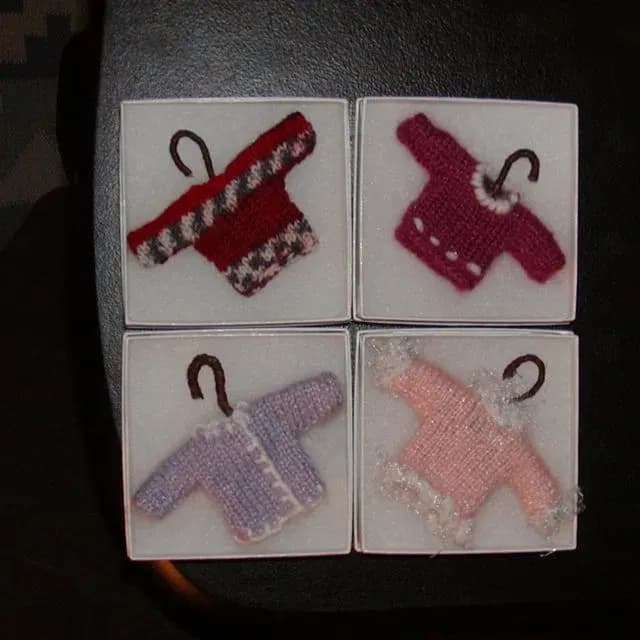 Sweater Ornaments