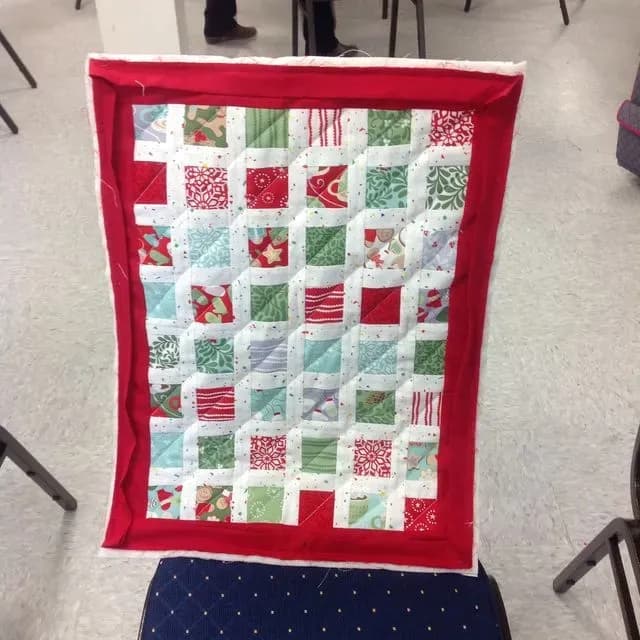Small Christmas Quilt