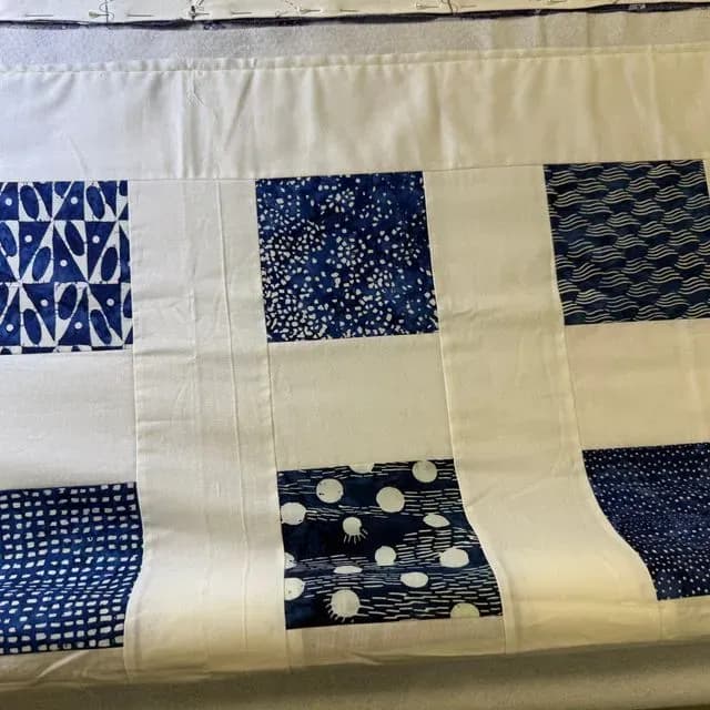 Blue & White Batik