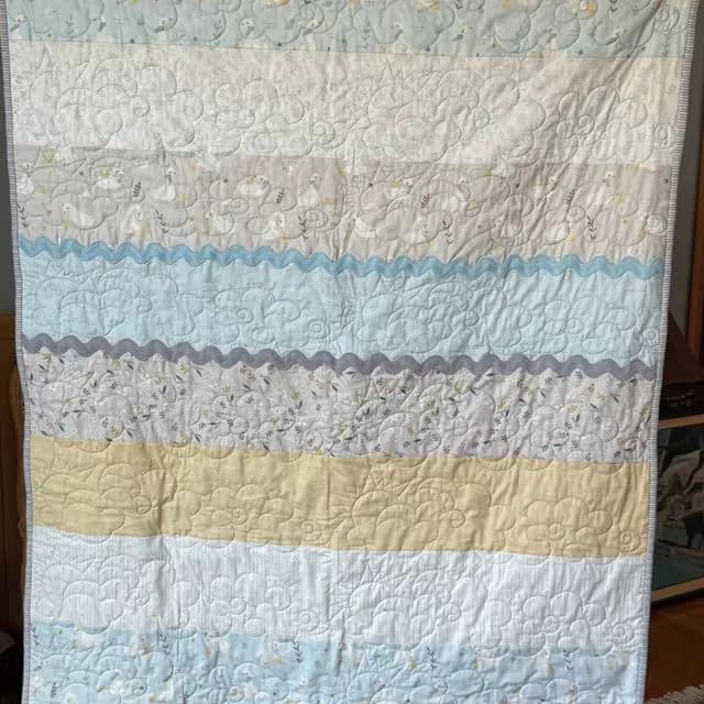 Baby Boy Duck Quilt