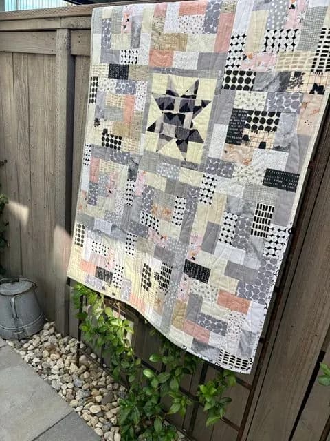 Neutral Tone Potato Chip Quilt