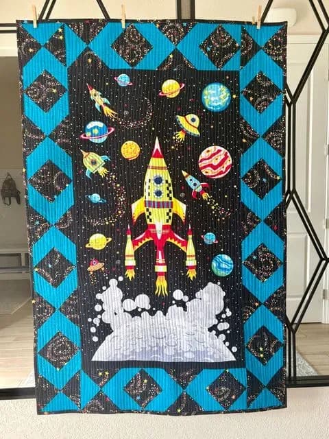 Rocket Baby Quilt