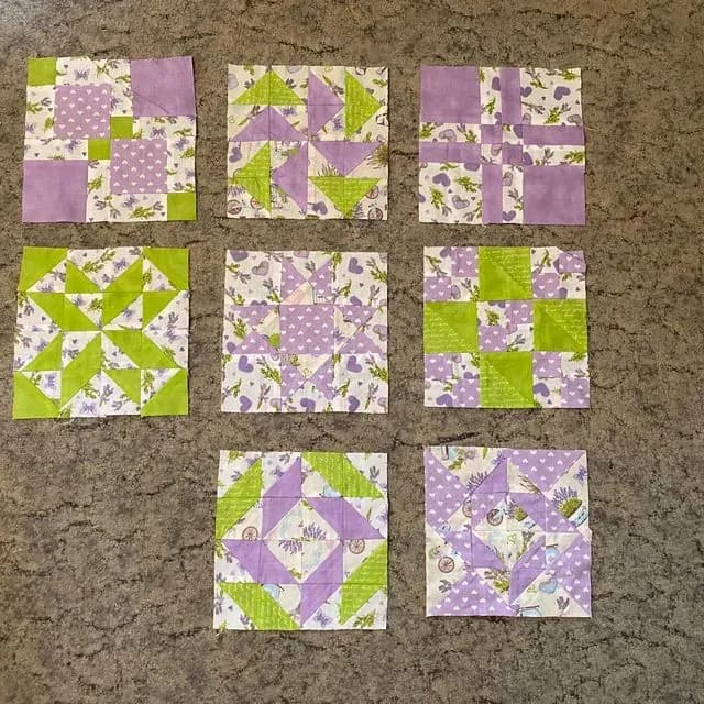 Provence Quilt Week Sampler