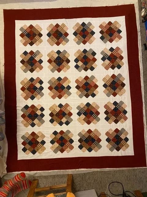 Granny Squares Quilt