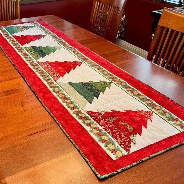 Amy’s Xmas Table runner