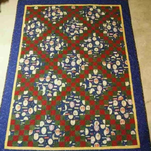 William's Eagle Scout Quilt