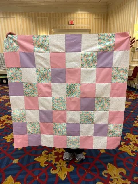 Pink & Purple Baby Flannel