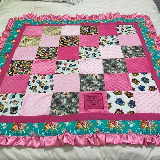 Brooklin’s Newborn Bed Set Quilt, Harry Potter 2021