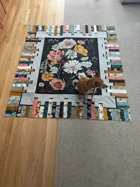 Moda Woodland & Wildflower Throw