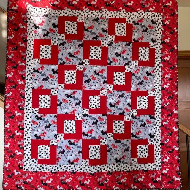 Scottie Flannel Quilt