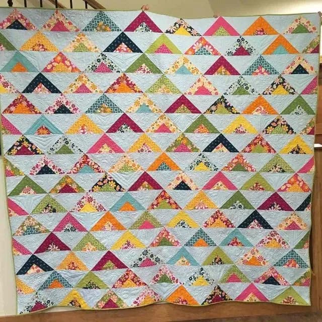 Scrappy On Point Triangles