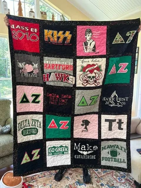 Tanya’s Tee Shirt Quilt