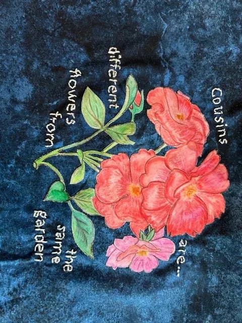 Painted Roses