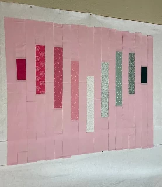 Valentine's Ombre Heart Quilt