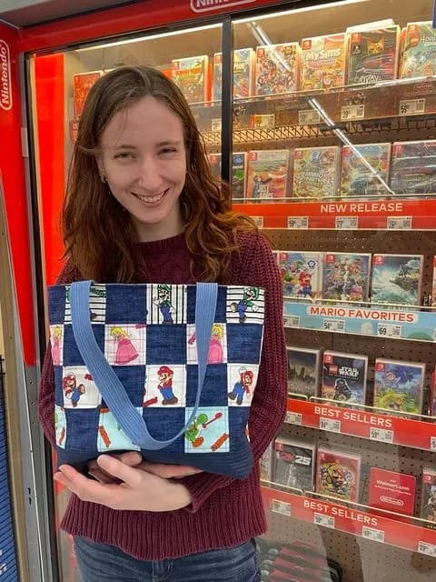 Mario Gaming Tote Bag