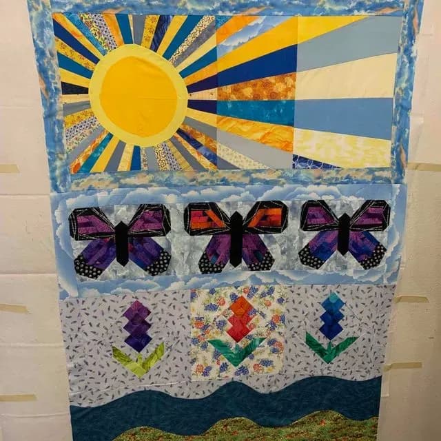 Butterflies And Bluebonnets