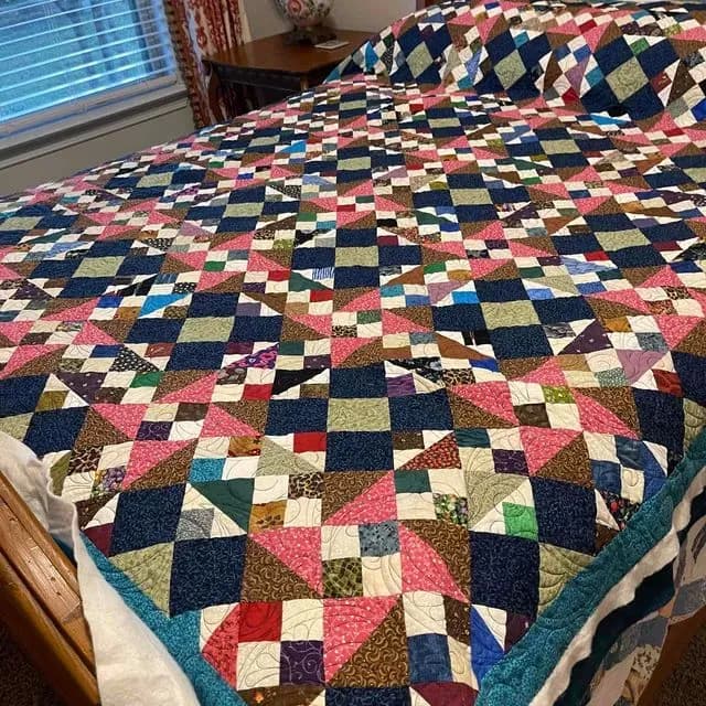 Mom’s Patchwork Quilt