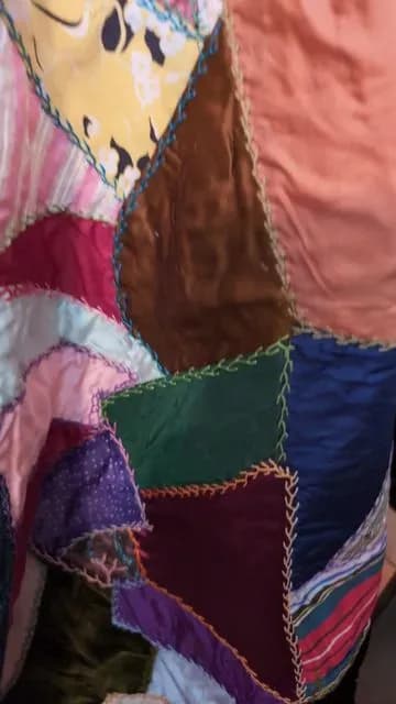 vintage crazy quilt