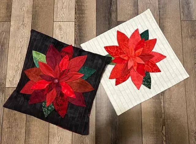 Crimson Christmas Pillow Covers