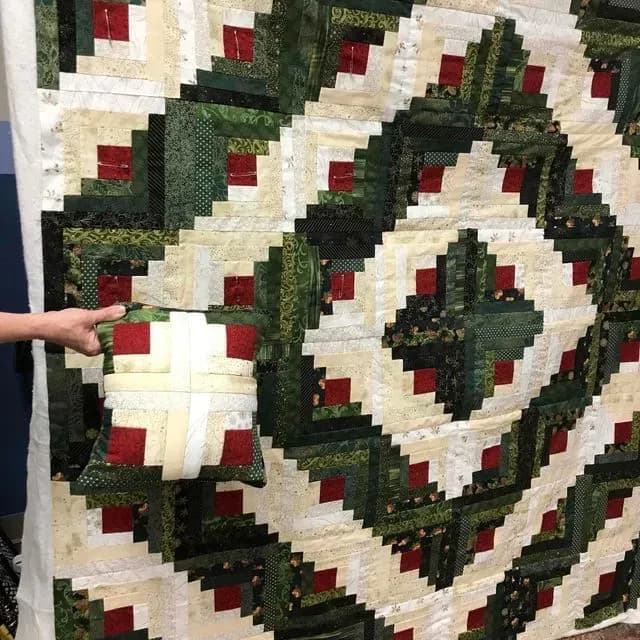 Christmas Log Cabin