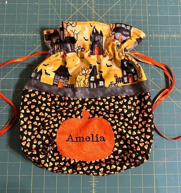 Millie’s Trick or Treat bag and baskets