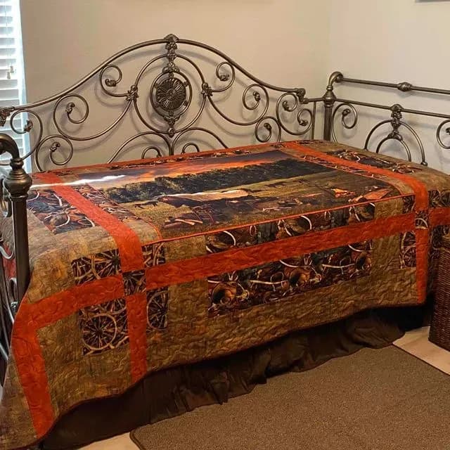 Chuck Wagon Panel Quilt