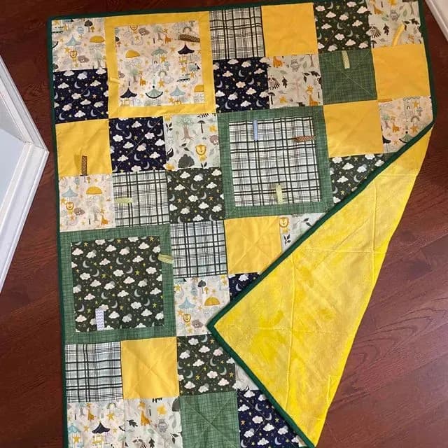 Taggie Baby Quilt