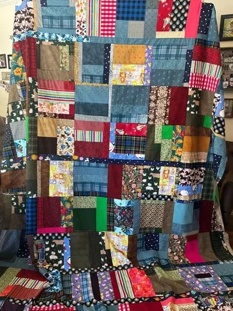 Stringy Crumb Quilt