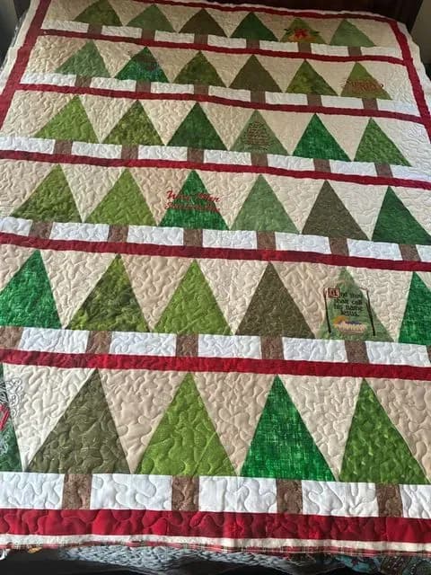 Christmas Tree Quilt