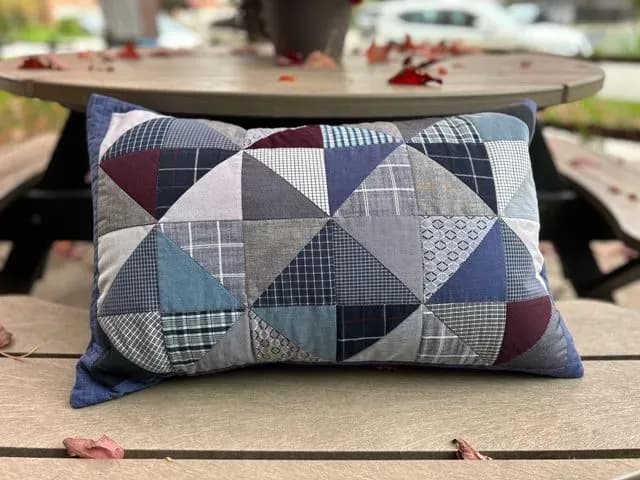 Brian’s Pillow - Blue